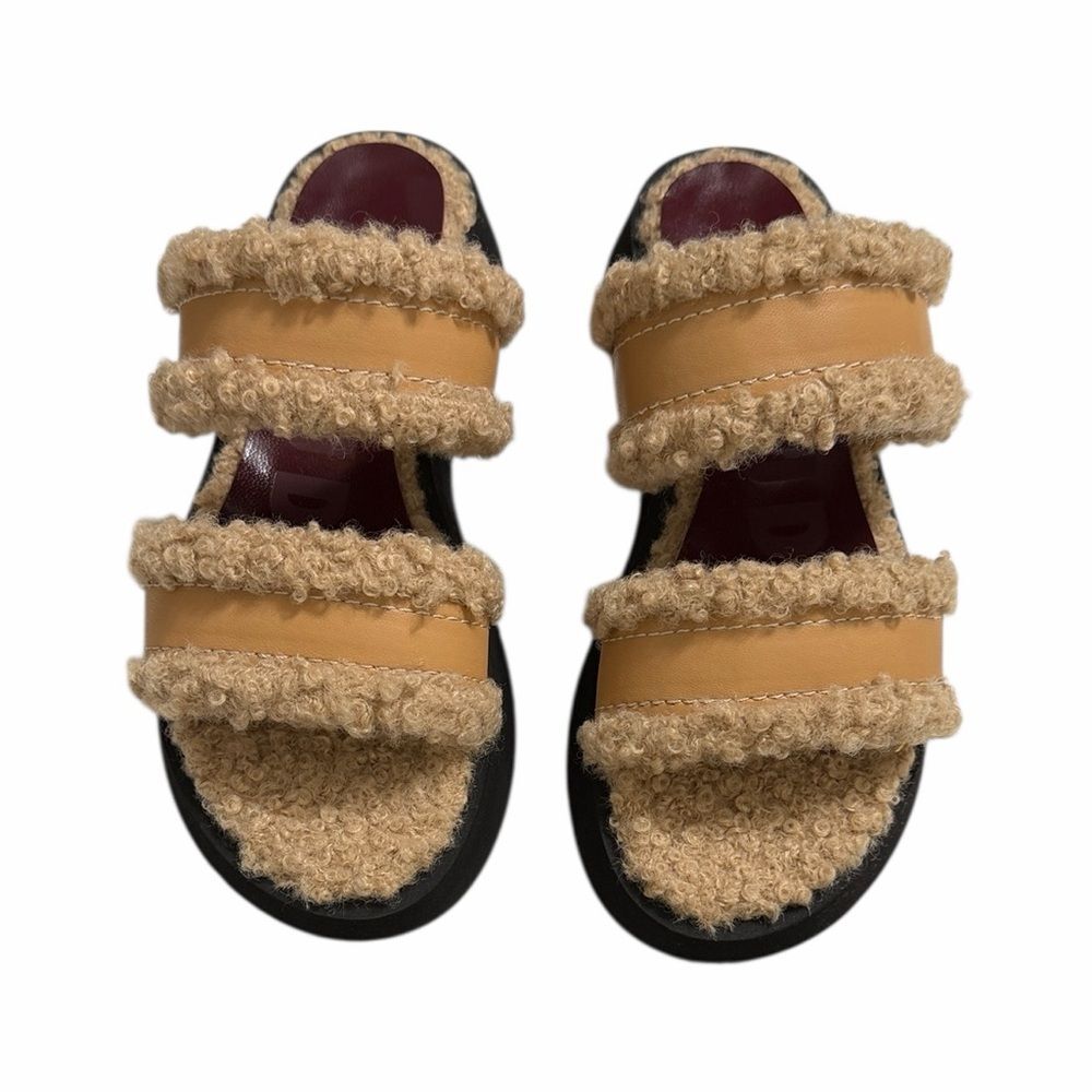 STAUD Siesta Sandal in Doe Size 37